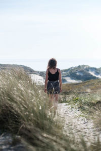 Full length of a man in the sea