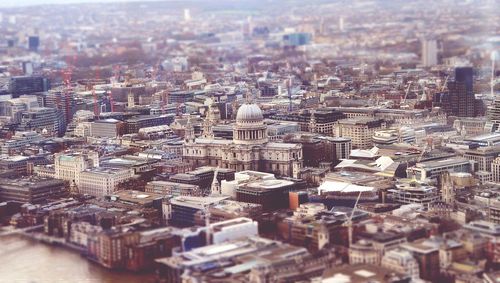 Aerial view of cityscape