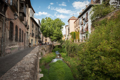 Buildings in city