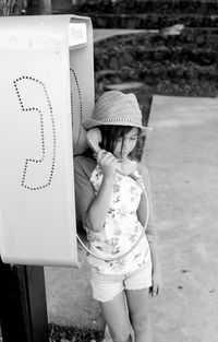 Close-up of girl holding stick