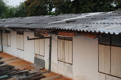 Old house by building