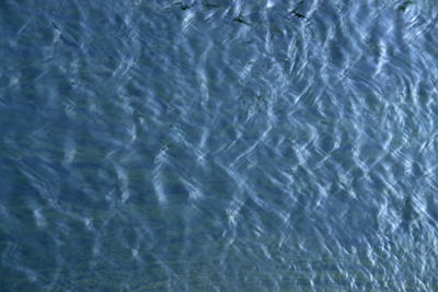 High angle view of swimming pool in sea