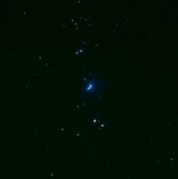 Low angle view of stars in dark sky