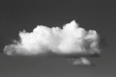 Low angle view of clouds in sky