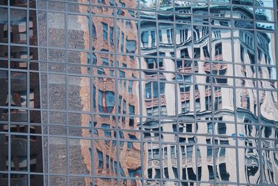 Full frame shot of built structure
