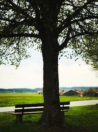 View of rural landscape