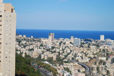 Aerial view of cityscape