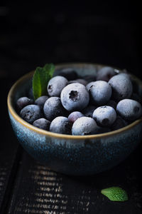Close-up of fruits in bowl