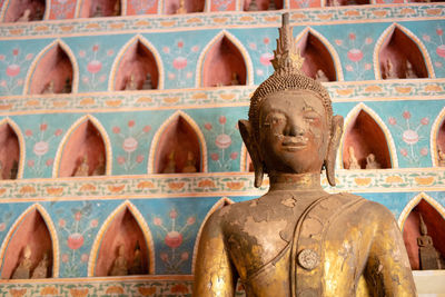 Close-up of buddha statue