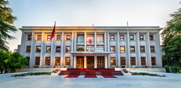 Exterior of building against sky