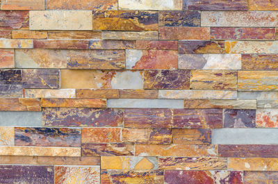 Full frame shot of brick wall