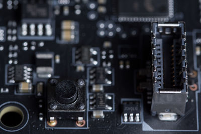 Close-up of circuit board