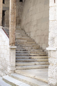 Steps of historic building