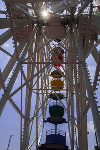 Low angle view of built structure against sky