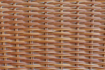 Full frame shot of wicker basket