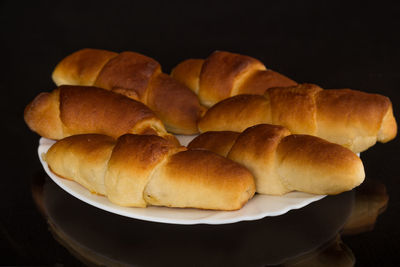 Close-up of food in plate