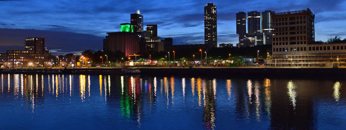 City at waterfront