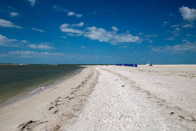 View of beach against sky