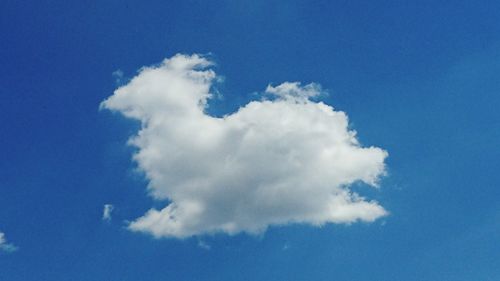 Low angle view of cloudy sky