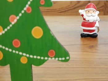 Close-up of stuffed toy on table