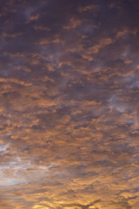 Low angle view of dramatic sky