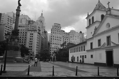 View of buildings in city