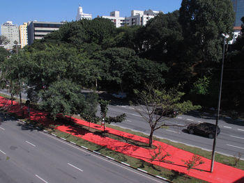 Traffic on road