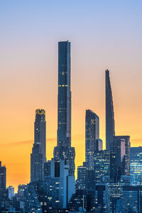 Skyscrapers in city