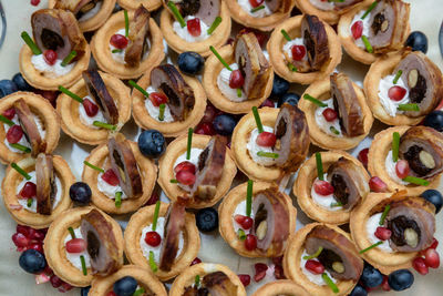 Full frame shot of food