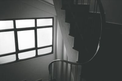 Close-up of window in house