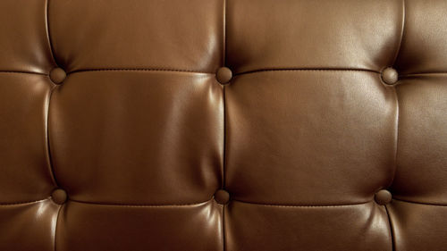 Full frame shot of sofa