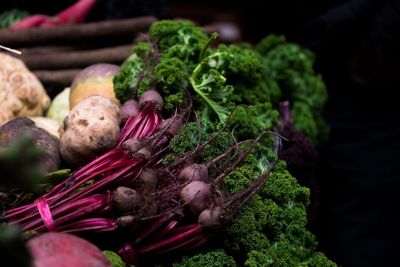 Detail shot of vegetables