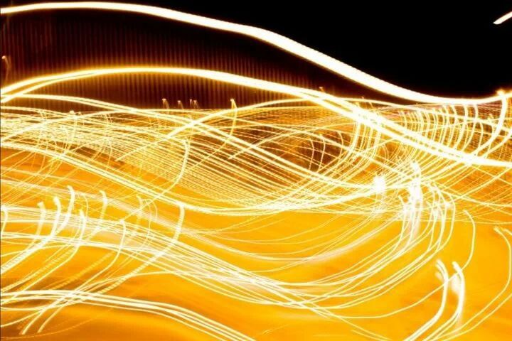 long exposure, abstract, yellow, light trail, illuminated, motion, pattern, night, backgrounds, full frame, circle, light painting, curve, glowing, speed, close-up, multi colored, blurred motion, orange color, no people
