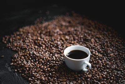 Close-up of coffee cup