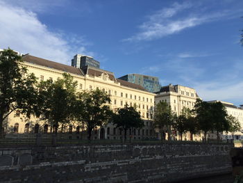 Buildings against the sky