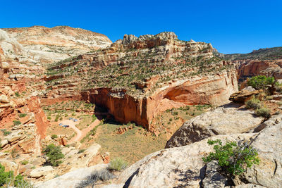 Rock formations