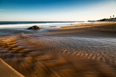 Scenic view of beach