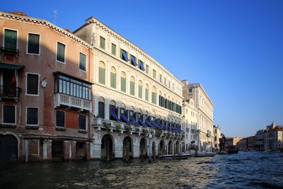 View of building against blue sky