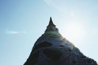 Low angle view of a temple