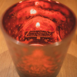 Close-up of wine glass on table