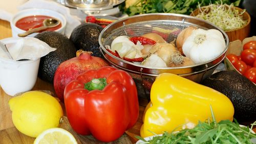 Close-up of vegetables