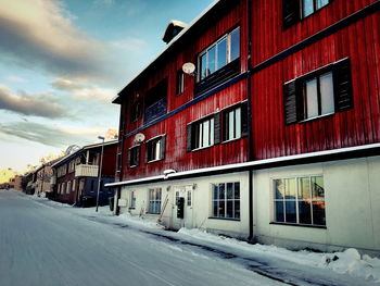 Buildings against sky