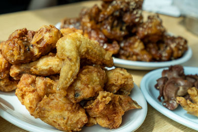 Close-up of food in plate