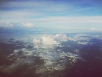 Aerial view of landscape