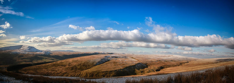 Panoramic view of landscape against sky