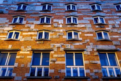 Full frame shot of residential building