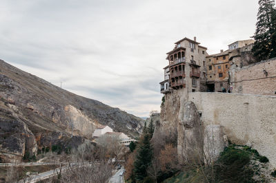 Panoramic view of mountain against sky