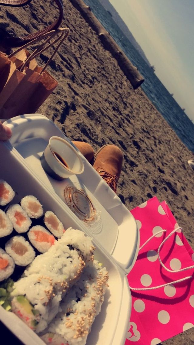 food and drink, beach, food, freshness, table, still life, high angle view, drink, sweet food, shore, sea, plate, close-up, refreshment, sand, coffee cup, dessert, healthy eating, ready-to-eat, day