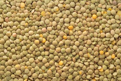 Full frame shot of lentils