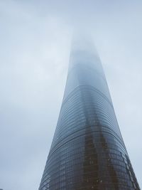 Low angle view of skyscrapers